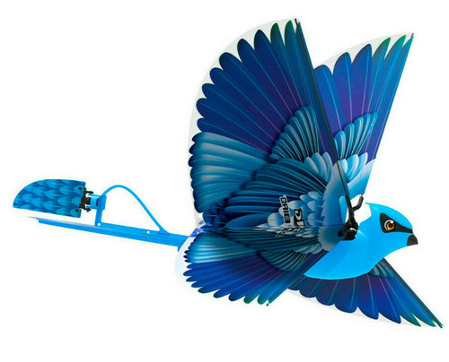 RC BIRD Blue Jay Ornithopter Flapping Wings 2.4GHZ RTF -BLUE-