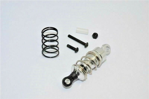 GPM Kyosho HOR Aluminum REAR Shock Oil Filled Upgrade #KM050 -SILVER-