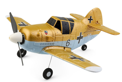 RC BF109 Micro RC Cartoon Plane W/ Gyro Stabilization RC Airplane 2.4ghz RTF 