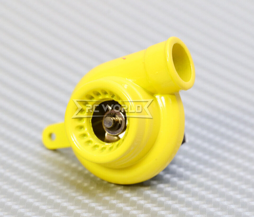 1/10 Large 3D Metal TURBO Charger -YELLOW-