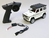 RC 1/24 Micro Mercedes Benz G500 Brabus 4X4 *RTR* WHITE