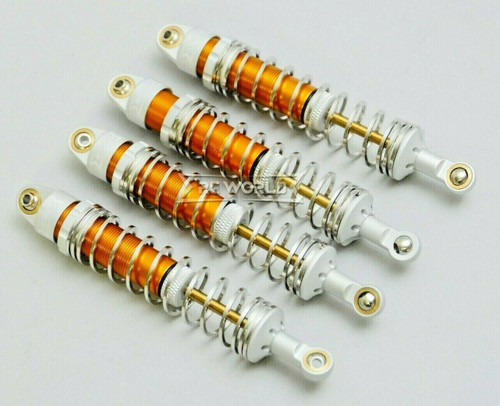 1/10 Truck Suspension Shocks Big Bore 105MM Aluminum (4pcs) SILVER