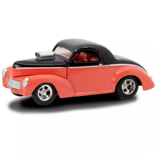 1/64 M2 Machines 1941 WILLYS COUPE Car -ORANGE-