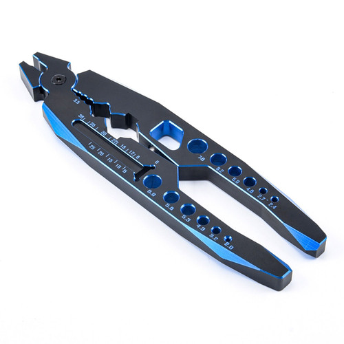 RC Shocks Suspension PLIERS TOOL Multi-Function  -BLACK / BLUE-