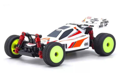 Kyosho RC Mini Z Buggy TURBO OPTIMA Mid 4WD -RTR- WHITE- 32095W