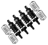 For Traxxas 1/10 SUSPENION SHOCKS Front +Rear 4-Tec (4pcs) GT5860FR-BLACK-