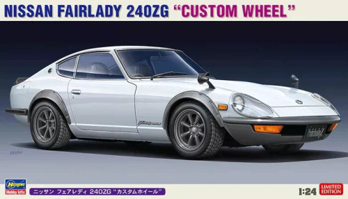 Hasegawa Nissan Fairlady 240Zg Custom Wheel Plastic Model kit