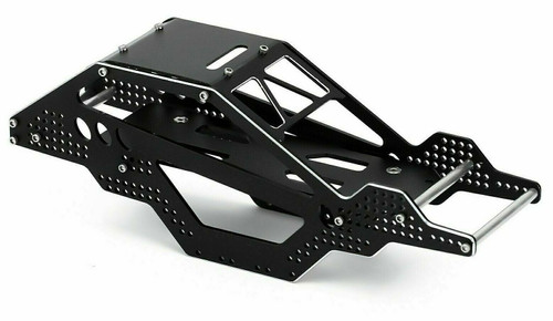 For Axial SCX24 1/24 METAL BODY CAGE Carbon/Aluminum BLACK