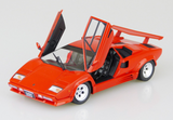 Aoshima 1/24 Lamborghini Countach 5000 QUATTROVALVOLE INJECTION Model Kit