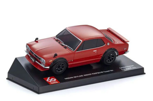 Kyosho RC 1/28 Mini Z Body NISSAN SKYLINE 2000 GTR Tuned 60TH -RED- MZP466R60