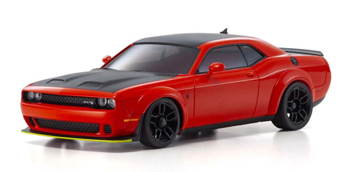 Kyosho 1/28 RC Mini Z DODGE CHALLENGER SRT Hellcat AWD Drift -RTR- RED