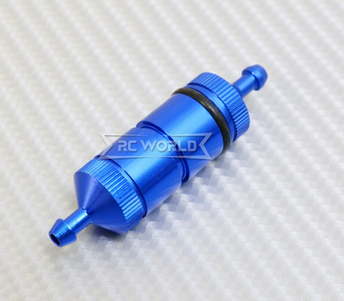 RC 1/8 Nitro Engine FUEL FILTER For Gas Lines -BLUE-