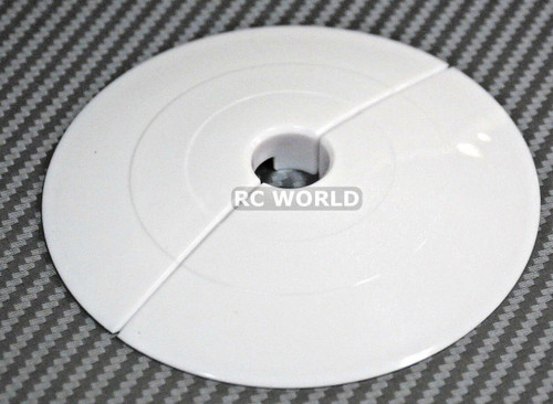 Rc Track Parts END CAP White Tetsujin Kerbs