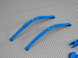 RC Scale 1/10 LEAF SPRINGS SET For Crawlers Tamiya HighLift Chassis BLUE