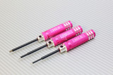 RC Mini TOOL Set 7 PCS Hex Driver Set Lightweight - PINK -