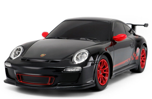 RC 1/24 PORSCHE 911 GT3 2WD RC Toy Car BLACK -RTR-