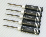 RC Mini Z TOOL Set 9 PCS Hex, Screw Driver, Socket Tools Lightweight - BLACK -