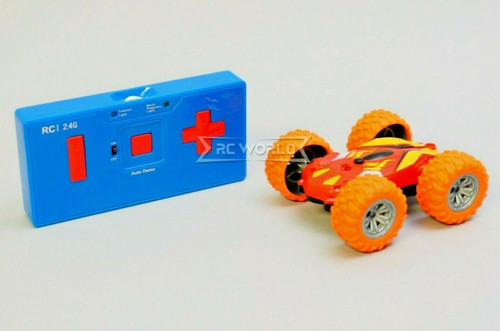 RC Micro 1/64 STUNT CAR Micro RC Truck 2.4GHZ -ORANGE-