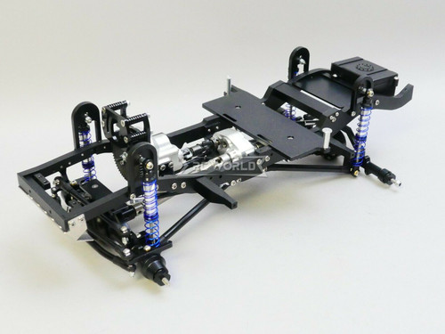 RC Defender 90 TRUCK CHASSIS 280mm Wheel Base Rolling Chassis All METAL