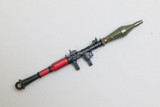 RC 1/12 Scale RPG Rocket Propelled Grenade Launcher Metal Weapon