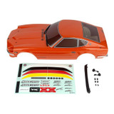 TA Apex 1/10 RC Car BODY Shell DATSUN 240Z 190mm *FINISHED* ORANGE #ASC31905