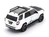 GCD 1/64 Die Cast TOYOTA 4RUNNER TRD Pro 4X4 w/ Suspension + Interior -WHITE-