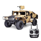 RC 1/10 HUMVEE 4X4 Military Truck 2-Speed W/Sound/LED/ *RTR* Desert Camo