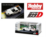 Hobby Japan 1/64 MAZDA RX-7 (FC3S) Initial D w/ Ryosuke Takahashi Figure