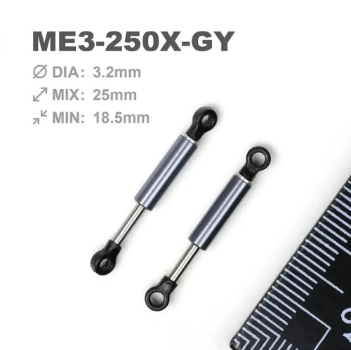 Orlandoo RC 1/32 Parts Micro Suspension SHOCKS Internal GUN (2PCS) ME3-250X-GY