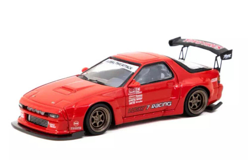 Tarmac 1/64 MAZDA RX-7 FC3S RD Pandem Model Car -RED-