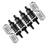 For Traxxas 1/10 SUSPENION SHOCKS Front +Rear 4-Tec (4pcs) GT5860FR-GUN METAL-