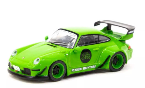 Tarmac 1/64 PORSCHE 933 Rough Rhythm Student Driver -GREEN-