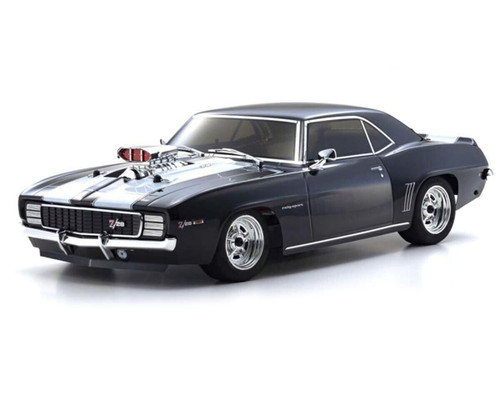 Kyosho 1/10 1969 CHEVY CAMARO Supercharged Body Shell -CLEAR- #FAB608