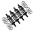 For Traxxas 1/10 SUSPENION SHOCKS Front +Rear 4-Tec (4pcs) GT5860FR-SILVER-