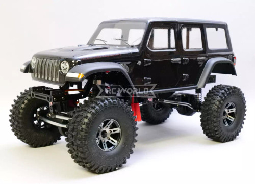 RC 1/10 JEEP WRANGLER RUBICON 4X4 *RTR* -BLACK-