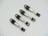 1/24 Axial SCX24 Upgrade METAL Suspension SHOCKS Aluminum 36mm (4) pcs SILVER