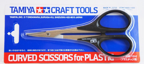 Tamiya CURVED Cutting SCISSORS For Bodies 5" Scissor (1pc)