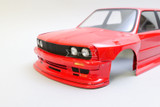 RC 1/10 Body Shell BMW E30 M3 W/ Wide Fender *RED*