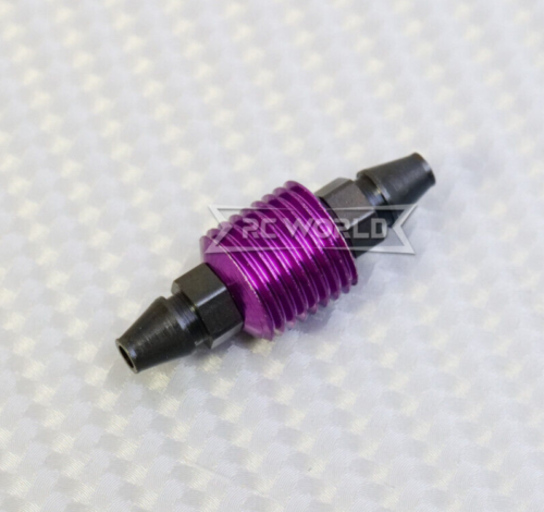 RC 1/10 Nitro Engine FUEL FILTER *SHORT* For Gas Lines -PURPLE-