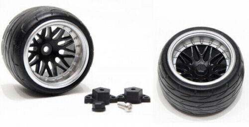 Radio Grip Scale WHEEL w/ Silicone Tire For Pistol RADIO - Chrome Lip -