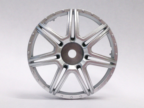 Tetsujin MARGUERITE Car Wheels INSERTS Disk  Adjustable Offset  - Matte SILVER - (4 pcs ) TT-7571